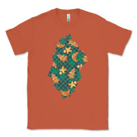 Copper christmas gingerbread cookies patch Classic Tee - BundleAndBundleShop