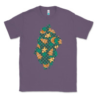 Lavender christmas gingerbread cookies patch Classic Tee - BundleAndBundleShop