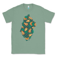 Sage christmas gingerbread cookies patch Classic Tee - BundleAndBundleShop