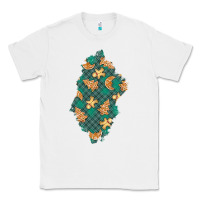 White christmas gingerbread cookies patch Classic Tee - BundleAndBundleShop