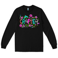 Black crafter Long Sleeve Tee - AdoDesignShop