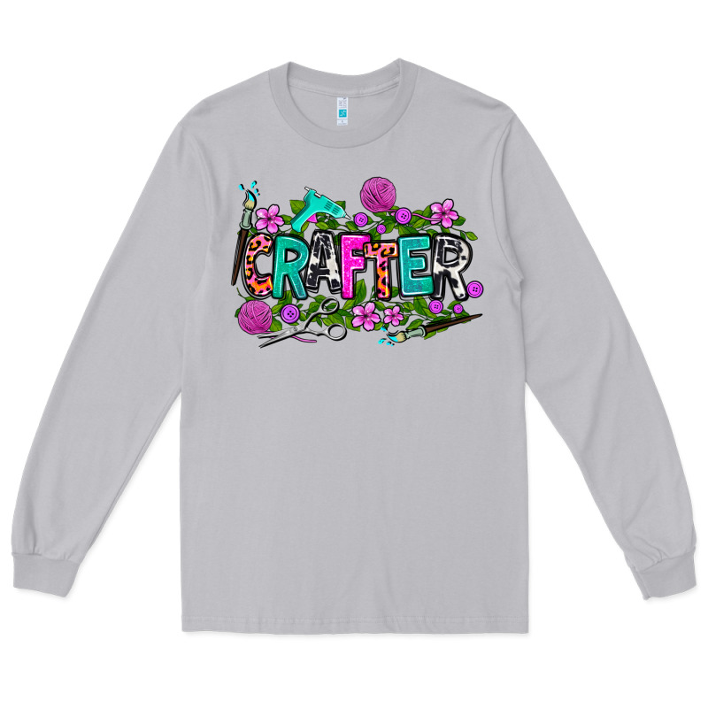 Crafter Long Sleeve Tee by AdoDesignShop | Teevron