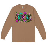 Toasted Coconut crafter Long Sleeve Tee - AdoDesignShop
