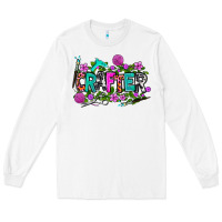 White crafter Long Sleeve Tee - AdoDesignShop