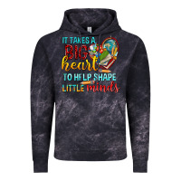 Cloud Black big heart to help shape little minds tbw Vintage Hoodie - texasbilliewilder
