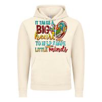 Vintage Artic big heart to help shape little minds tbw Vintage Hoodie - texasbilliewilder