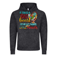 Big Heart To Help Shape Little Minds Tbw Vintage Hoodie | Teevron