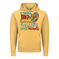 Vintage Mustard big heart to help shape little minds tbw Vintage Hoodie - texasbilliewilder