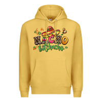 Antique Gold nacho bitchacho Premium Hoodie - LillyAllenDesigns