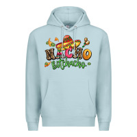 Blue Mist nacho bitchacho Premium Hoodie - LillyAllenDesigns