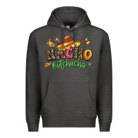 Charcoal Heather nacho bitchacho Premium Hoodie - LillyAllenDesigns