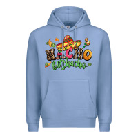 Colony Blue nacho bitchacho Premium Hoodie - LillyAllenDesigns