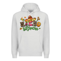 Dove Grey nacho bitchacho Premium Hoodie - LillyAllenDesigns