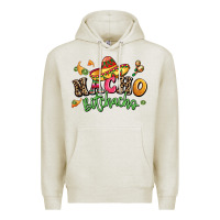 Oatmeal Heather nacho bitchacho Premium Hoodie - LillyAllenDesigns