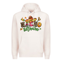 Pale Pink nacho bitchacho Premium Hoodie - LillyAllenDesigns