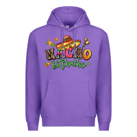 Purple nacho bitchacho Premium Hoodie - LillyAllenDesigns