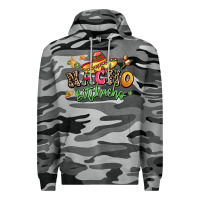 Slate Camo nacho bitchacho Premium Hoodie - LillyAllenDesigns