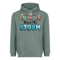 Sage stronger than the storm Heavyweight Hoodie - MaliasSmallBusiness