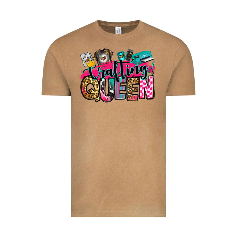 Crafting Queen Vintage Tee by Zillion Design Studio | Teevron