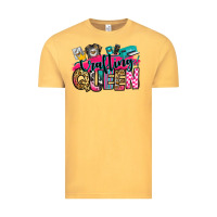 Vintage Mustard crafting queen Vintage Tee - Zillion Design Studio