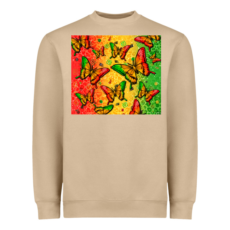 Juneteenth Butterfly Heavyweight Sweatshirt by Zillion Design Studio | Teevron