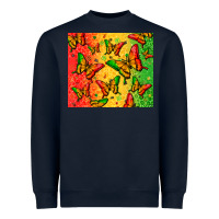 Navy juneteenth butterfly Heavyweight Sweatshirt - Zillion Design Studio