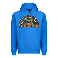 True Royal reindeer rainbow christmas Premium Hoodie - AdoDesignShop