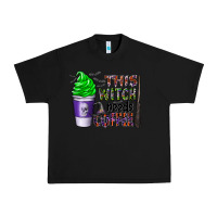 Black this witch needs coffee Urban Heavy Tee - CowhideDigitalArt