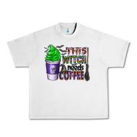 Lunar Rock this witch needs coffee Urban Heavy Tee - CowhideDigitalArt