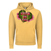 Vintage Mustard valentine's day stuck on you heart sunflowers Vintage Hoodie - RanaPortraitStore