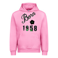 Fuchsia Pink Born In 1958 Urban Hoodie - Bettercallsaul