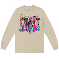Mushroom craft life Long Sleeve Tee - AdoDesignShop