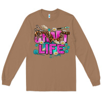 Toasted Coconut craft life Long Sleeve Tee - AdoDesignShop