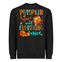 Black pumpkin spice and everthing nice Heavyweight Sweatshirt - Zillion Design Studio