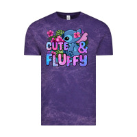 Cloud Purple cute and fluffy stitch Vintage Tee - Zillion Design Studio