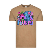 Vintage Coffee cute and fluffy stitch Vintage Tee - Zillion Design Studio