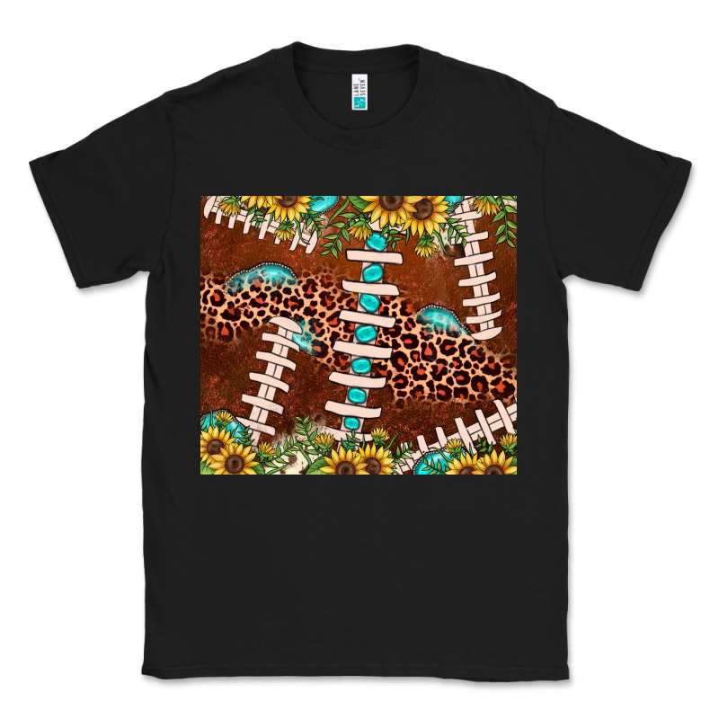 Football Leopard Gemstone Sunflower Classic Tee by JahusDesignShop | Teevron