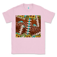 Bubblegum Pink football leopard gemstone sunflower Classic Tee - JahusDesignShop