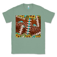 Sage football leopard gemstone sunflower Classic Tee - JahusDesignShop
