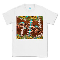 White football leopard gemstone sunflower Classic Tee - JahusDesignShop