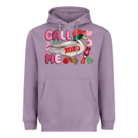 Lavender call me valentine mallard duck Heavyweight Hoodie - MaliasSmallBusiness