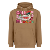 Toasted Coconut call me valentine mallard duck Heavyweight Hoodie - MaliasSmallBusiness
