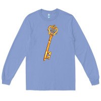 Colony Blue love key Long Sleeve Tee - AdoDesignShop