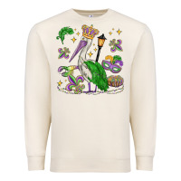 Sandshell mardi gras pelican Premium Sweatshirt - MaliasSmallBusiness