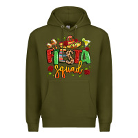 Army Green fiesta squad Premium Hoodie - LillyAllenDesigns