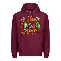 Burgundy fiesta squad Premium Hoodie - LillyAllenDesigns