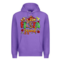 Purple fiesta squad Premium Hoodie - LillyAllenDesigns