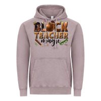 Vintage Zinc black teacher magic melanin Vintage Hoodie - texasbilliewilder