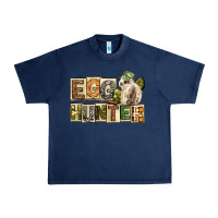 Navy Egg Hunter Easter Day Urban Heavy Tee - Neo Western