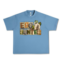 Pebble Blue Egg Hunter Easter Day Urban Heavy Tee - Neo Western